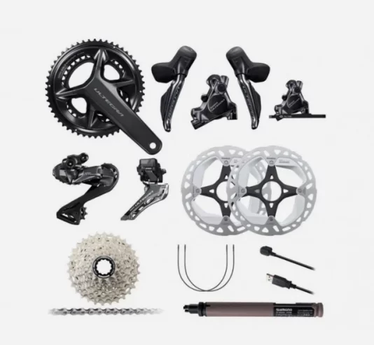 Grupo Completo De Kits Shimano Di2 R8170 Disc Ultegra 12v